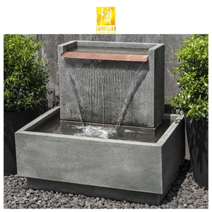 BOTON STONE Granit naturel cascade <span class=keywords><strong>fontaine</strong></span> <span class=keywords><strong>pierre</strong></span> jardin intérieur eau mur fontaines extérieur - Product Image 4