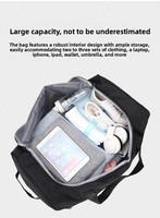 Maleta Oxford con Ruedas, Unisex, Transpirable, Ultraligera, Expandible, Plegable, para Viajes al Aire Libre, Viajes en Avión, Negocios, Grande