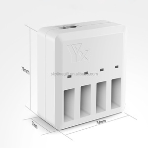 Chargeur Tello 4-en-1 : Hub de charge multi-batteries pour drone TELLO, charge rapide des batteries de vol intelligentes, prise US/EU, Tello P - Product Image 1