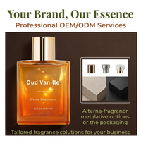 Nouveauté, parfum de haute qualité à la vanille et au oud, notes chaudes de vanille et d'oud, parfum boisé élégant, longue tenue, pour toutes les occasions, usage quotidien