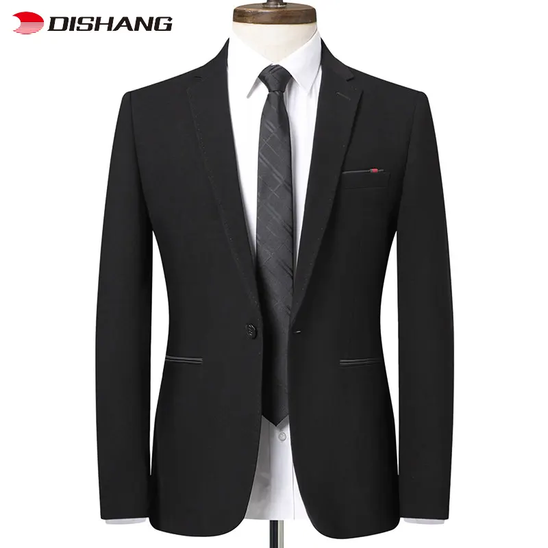 Fashion New Style Men's Suits High Quality 2021 Black Slim Fit Suits Two Piece Blazer Pant Men's Top