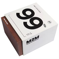 Boîtes à vin en carton avec logo personnalisé, laminage brillant pour le vin et le café, pour l'emballage alimentaire et des boissons