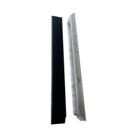 Profils en aluminium poli série 6000, tubes carrés extrudés, services de découpe sur mesure, soudage et usinage CNC pour