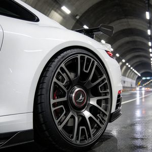 Rines de Aleación Forjados de 1 Pieza, Estilo Racing, Personalizados, Multirradio, con Acabado Mecanizado, para Autos Deportivos, Tuning de Pista, Ligeros - Product Image 4