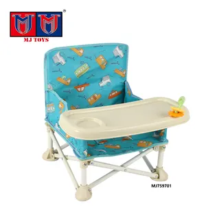 Дешевые пользовательские открытый портативный Кемпинг легко носить Складное Сиденье для кормления детские пляжные стулья лоток для детей