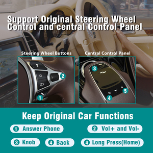 Oem màn hình nâng cấp không dây Apple Carplay Android tự động cho Aston Martin Vantage DB11 Car DVD Player gương liên kết Navigation - Product Image 4