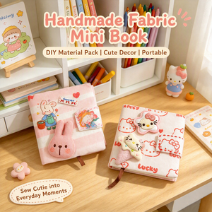Kit <span class=keywords><strong>de</strong></span> Peluche para Hacer un Cuaderno <span class=keywords><strong>de</strong></span> Peluche, Muñeca 3D Cosida a Mano, Mini Diario Creativo, Regalo, 31cm-50cm, para Mayores <span class=keywords><strong>de</strong></span> 14 Años - Product Image 2