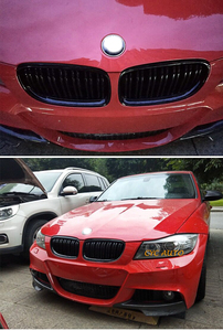 Parrilla delantera modificada para <span class=keywords><strong>BMW</strong></span>, parrilla doble de 2 puertas, E92, E93, M3, <span class=keywords><strong>328i</strong></span>, 335i, 2006, 2007, 2008, 2009, E92 - Product Image 4