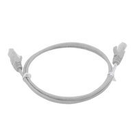 Tock-cable de conexión moldeado de red Cat6 UTP 28awg, 10 Pack blanco 9003 Pcatcatcatcat1 M Slim, de cobre RJ45