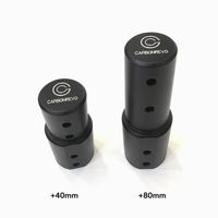 Extension de Guidon Carbonrevo Dualtron pour Trottinette, Rallonge de Guidon pour la Mobilité Urbaine, Résistante à l'Usure, Durable et Longue Durée de Vie