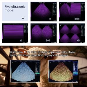 Échographe vétérinaire numérique A20 pour animaux équins et grands animaux, sonde micro-convexe intégrée pour la vérification du nombre <span class=keywords><strong>de</strong></span> fœtus et la détermination <span class=keywords><strong>de</strong></span> la gestation - Product Image 3