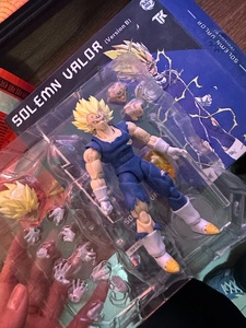 En Stock: Figura de Acción de PVC de Vegeta Majin Super Saiyan SSJ con Daños de Batalla y Poder Máximo de Black Hole Toys TK - Modelo de Juguete de Anime, Regalos - Product Image 6