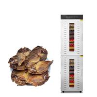 Commerciële Elektrische Voedseldroger Dehydrator Met 48 Dienbladen Roestvrijstalen Droogmachine Voor Fruit En Groenten
