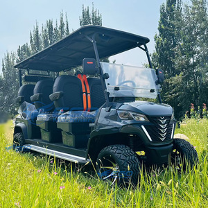 Carro de golf eléctrico de 6 plazas para patrulla urbana, buggy de golf, coche de golf, precio económico, transporte especial, nuevo coche de turismo - Product Image 1