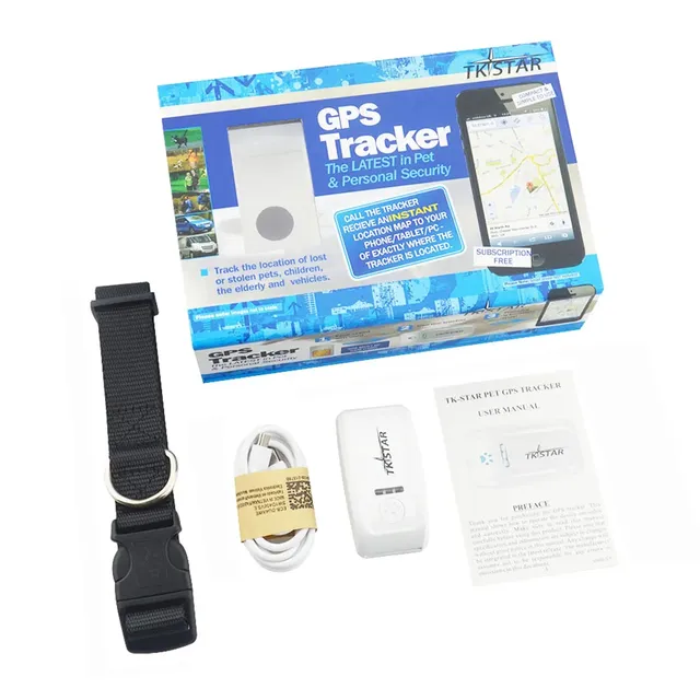 GPS tracker for Pet Tkstar TK909 Realtime Tracking Dog Animal Long Standby GPS Locator
