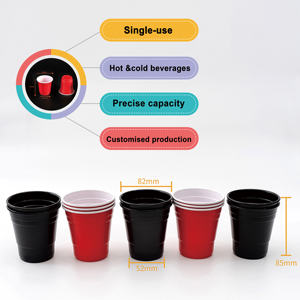 Özel Baskılı Logolu Şeffaf PP 2oz/9oz Tek Kullanımlık Bubble Tea ve Buzlu Kahve İçin Kapaklı Kahve Bardakları - Product Image 5