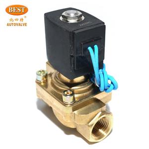 Z231 2way <span class=keywords><strong>3</strong></span>/4 DC 24V 1 pulgada latón agua piloto operado pistón normalmente cerrado solenoide válvula conector bobinas - Product Image 3