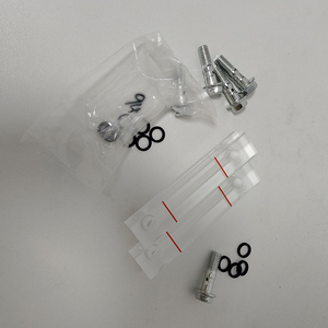 Jauge de niveau d'huile transparente Mengma Center Distance φ130 avec vis de montage et joints pour compresseur d'air XYW - Product Image 4