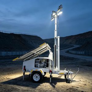<span class=keywords><strong>Faro</strong></span> LED <span class=keywords><strong>Solare</strong></span> Tractive, Dotato di Palo di Sollevamento da 5-9 Metri, per Illuminazione in Edifici Minerari - Product Image 6