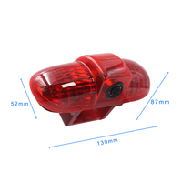 Utilisé pour Renault 2001-2014 Trafic Vauxhall Opel Vivaro feu de freinage de voiture caméra de stationnement de vue arrière