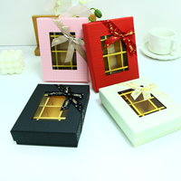 Boîte cadeau en chocolat Emballage rigide élégant et personnalisé, durable, parfait pour les chocolats, les bonbons ou l'affichage d'accessoires de mode