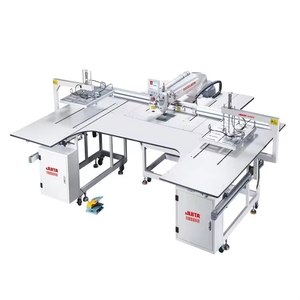 Machine à coudre industrielle multifonctionnelle CNC programmable automatique pour modèles <span class=keywords><strong>de</strong></span> tissus JTK8F-90AJWW avec découpe laser et <span class=keywords><strong>transfert</strong></span> - Product Image 2