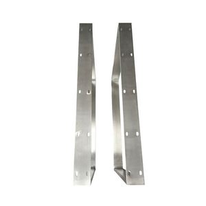 Popular Modern Square Brushed Stainless Steel <b>Table</b> <b>Legs</b> for Coffee Dining <b>Tables</b> Hospital & Hotel Use - Product Image 3