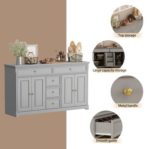 Meilleures ventes de meubles de salon Meuble TV moderne Buffet de salle à manger avec buffet moderne au design personnalisé - Product Image 6