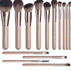 40pcs full makeup brush set high quality luxury professional makeup brush set professional Tool Soft Manufacturers Make up