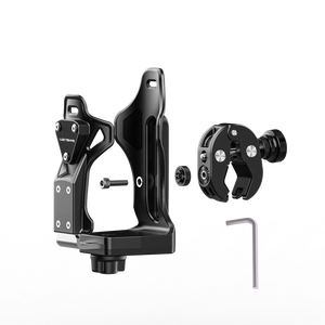 Portaborraccia Antifurto Regolabile Kewig per <span class=keywords><strong>Moto</strong></span>, Portabicchieri Impermeabile in ABS per Bicicletta, Compatibile con Bottiglie da 50-90mm - Product Image 1