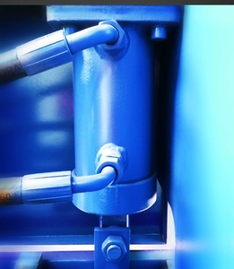 Machine de pliage hydraulique semi-automatique bon marché de la marque HY pour tôles en aluminium, plastique et acier inoxydable, garantie 2 ans - Product Image 4