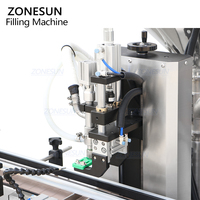 ZONESUN ZS-WCHJ1C pompe à Piston automatique pommade liquide visqueux gelée de pétrole cosmétique crème pâte Machine de remplissage avec chauffage