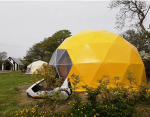 เต็นท์โดมทรงจีโอเดสิก PVC ขนาด 26 ฟุต พร้อมเครื่องปรับอากาศ บริการ OEM จากโรงงาน พร้อมโลโก้แบรนด์ - Product Image 2
