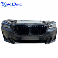 Parachoques Delantero Completo Original de Segunda Mano, Modelo 2016-2023 para BMW X4 G02, con Rejilla, Ventilador del Radiador y Faros Delanteros