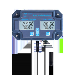 Monitor de Agua Inalámbrico 6 en 1 con Wifi para Acuario y Piscina: pH, TDS, EC, Salinidad y Temperatura - Product Image 1
