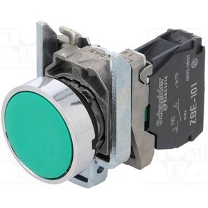 100% Original XB4 XB5 Metal Button <b>Switch</b> 22mm IP67 1NO Mushroom Style Flush Push Button Brand New In Box - Product Image 6