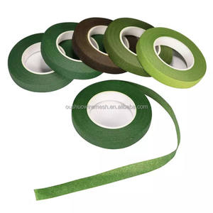 Suministros de material floral 1/2 pulgadas de ancho 30 yardas cinta floral para hacer flores - Product Image 5