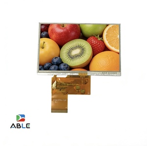 หน้าจอ HMI 4.3นิ้ว800x480 IPS 40pin 500cd/M2โมดูลจอแสดงผล TFT LCD ความสว่างสูง - Product Image 1
