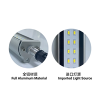 Lampe de travail LED Dingwei F9 en alliage d'aluminium pour machine-outil CNC, longueur personnalisée, IP68, pour tour, fraiseuse et laser
