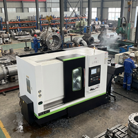 Hochpräzise Horizontale Metall-Schrägbett-CNC-Drehmaschine mit Revolver-Spindel Drehzentrum