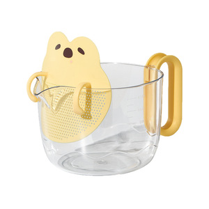 Egg Divider Cup With Filter And Measuring Function For Baking And Egg Separation Plastic Manual Tool - Product Image 4
