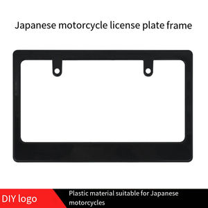 Fabricantes Marco de matrícula de plástico Marco de matrícula japonés soporte de matrícula de <span class=keywords><strong>Amazon</strong></span> para motocicletas japonesas - Product Image 2