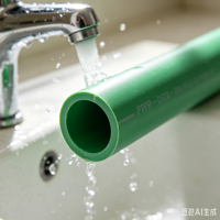Tuyau PPR antibactérien pour l'eau potable, idéal pour les villas, appartements et systèmes de canalisations d'eau domestiques