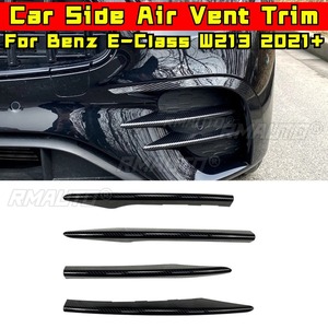 Accessoires de séparateur d'air pour pare-chocs latéral de voiture, pour Mercedes Benz Classe E W213 E260 E300 E53 2021+, kit carrosserie de séparateur de pare-chocs - Product Image 4