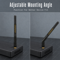 Antenne WiFi double bande 2,4 GHz 5,8 GHz en caoutchouc 9 dBi pour appareils de communication sans fil IoT