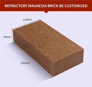 95 <span class=keywords><strong>magnesia</strong></span> Gạch/chịu nhiệt độ cao/chịu lửa <span class=keywords><strong>magnesia</strong></span> gạch cho Lò thủy tinh regenerators - Product Image 2