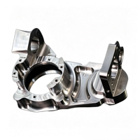 Pièces CNC en aluminium sur mesure, cavité en alliage d'aluminium usinée CNC 5 axes, support d'équipement, boîtier de valve et base de joint de robot OEM