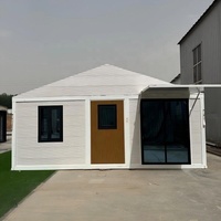 Maison conteneur extensible Australie, toit plat, conforme NCC, plafond de 2,4 m, mini-maison préfabriquée 2 chambres, villa