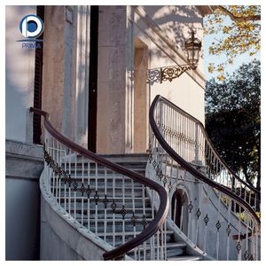 Pièces de rechange personnalisées Prima pour balustrade en <span class=keywords><strong>fer</strong></span> <span class=keywords><strong>forgé</strong></span>, garde-corps pour remplacement de balustrade de villa <span class=keywords><strong>ancienne</strong></span> - Product Image 4