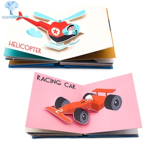 Libro Pop-up personalizzato colorazione disegno memoria Cartoon Comic Story Hardcover Board stampa di libri Pop-up - Product Image 2